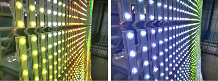 P25 LED Mesh Curtain Display Screen