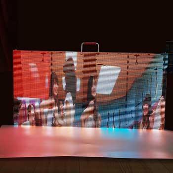 P3.91 Transparent Video Wall P3.91 Transparent Video Wall