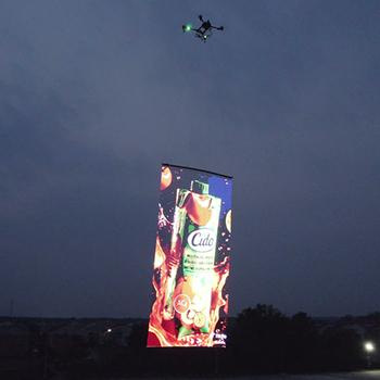 P25 Flying LED Screen 5x10M